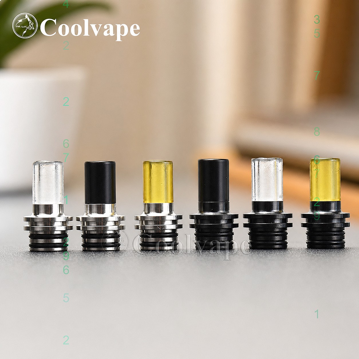 510 MTL Drip Tip Heat Resistan - Vape Accessory 评论和价格