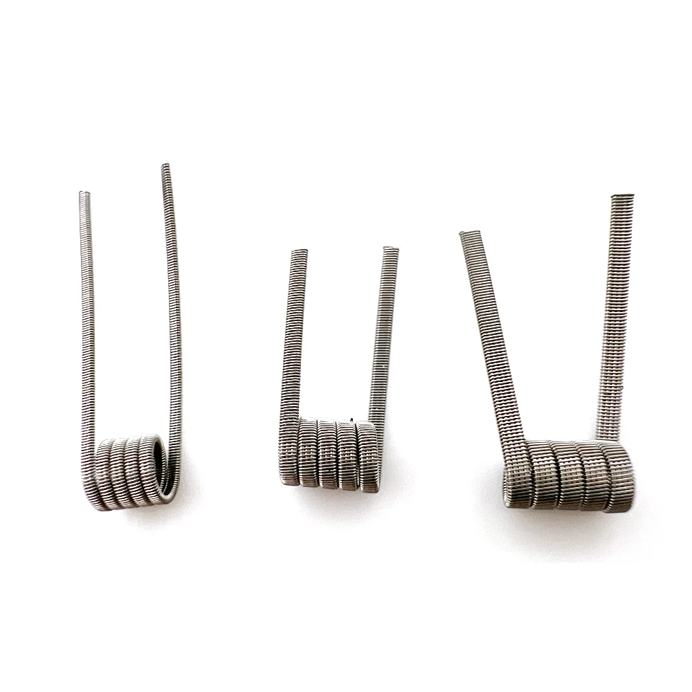 10pcs/box Ni80 Prebuilt Coil 2 - Vape Accessory 评论和价格