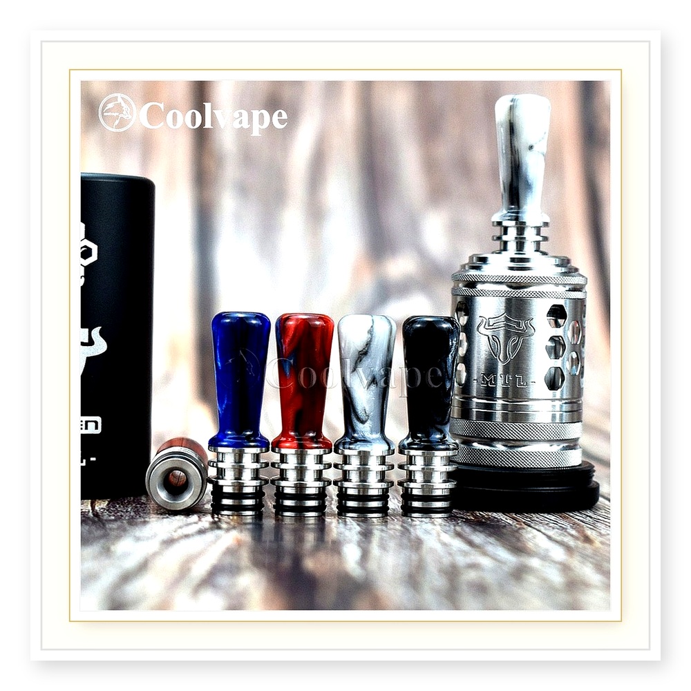 Tauren MTL RTA 510 Drip Tip -  - Drip Tip Resin 评论和价格