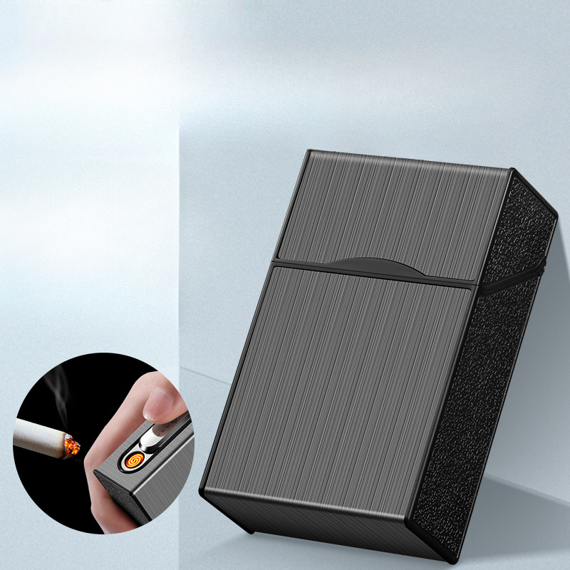 2 In 1 20 Cigarette Case Light - Vape Accessory 评论和价格