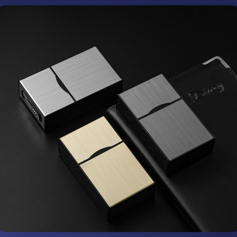2 In 1 20 Cigarette Case Light - Vape Accessory 评论和价格